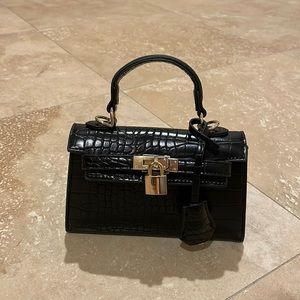 Princess Polly black purse